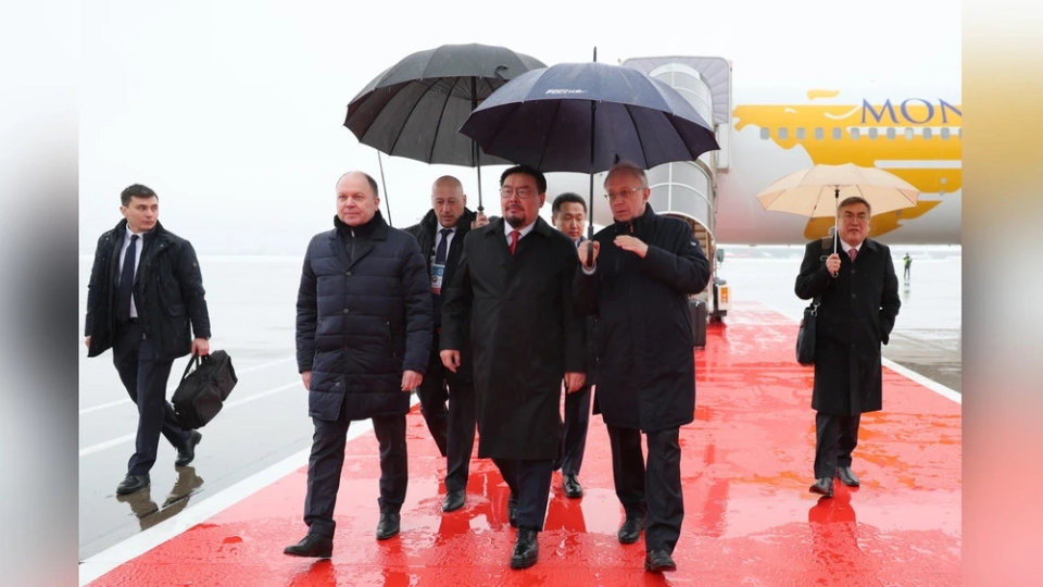 The Prime Minister of Mongolia Arrived in Moscow for the Meeting of SCO Heads of Government