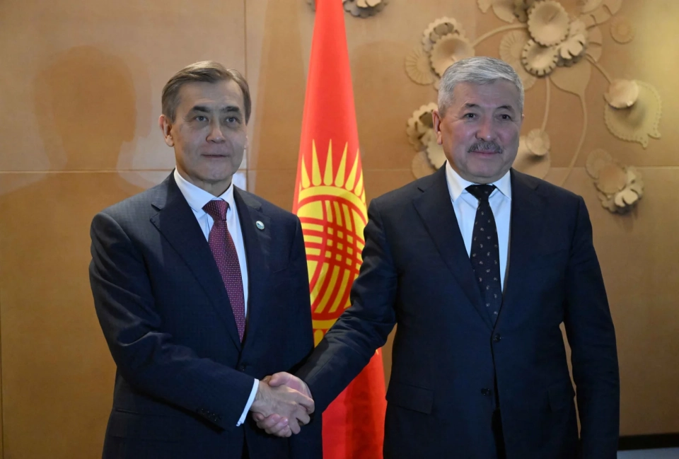 Adylbek Kasymaliev held a meeting with the Secretary-General of the SCO