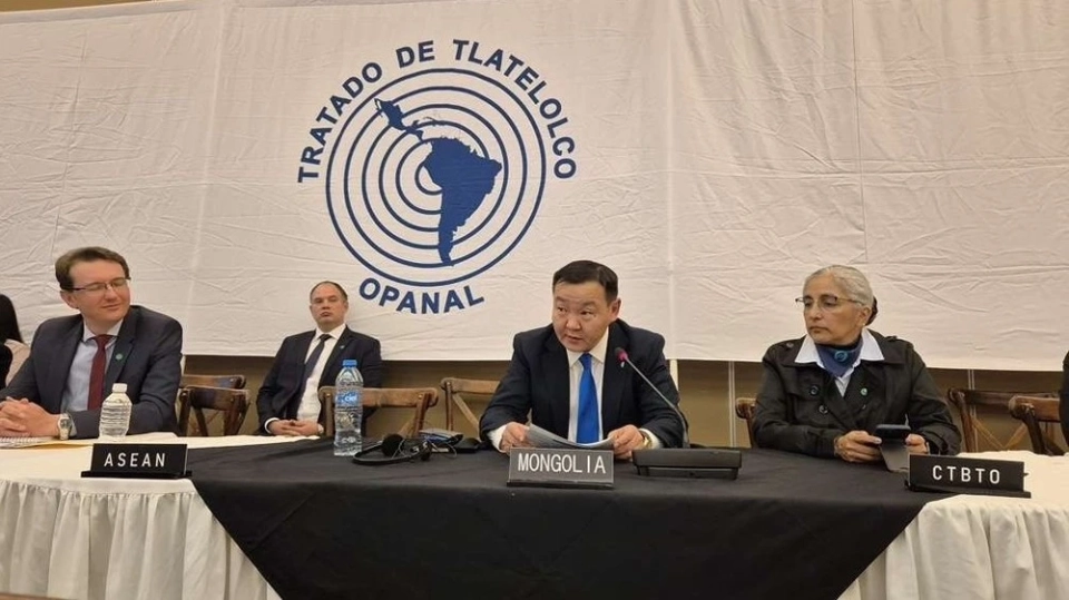 Монголия Латин Америка жана Кариб бассейниндеги ядролук куралды жок кылуу конференциясына кошулду