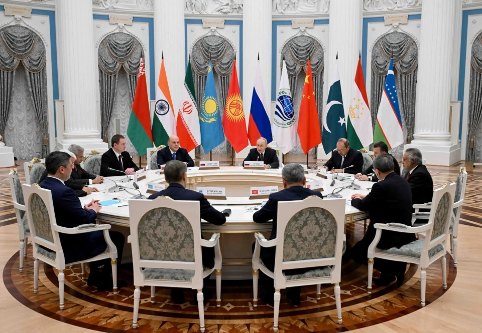 Kasymaiev met with Putin together with the heads of governments and delegations of the SCO member states