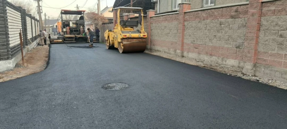The capital repairs of the road in Dzhoylsky Lane in Bishkek have been completed.