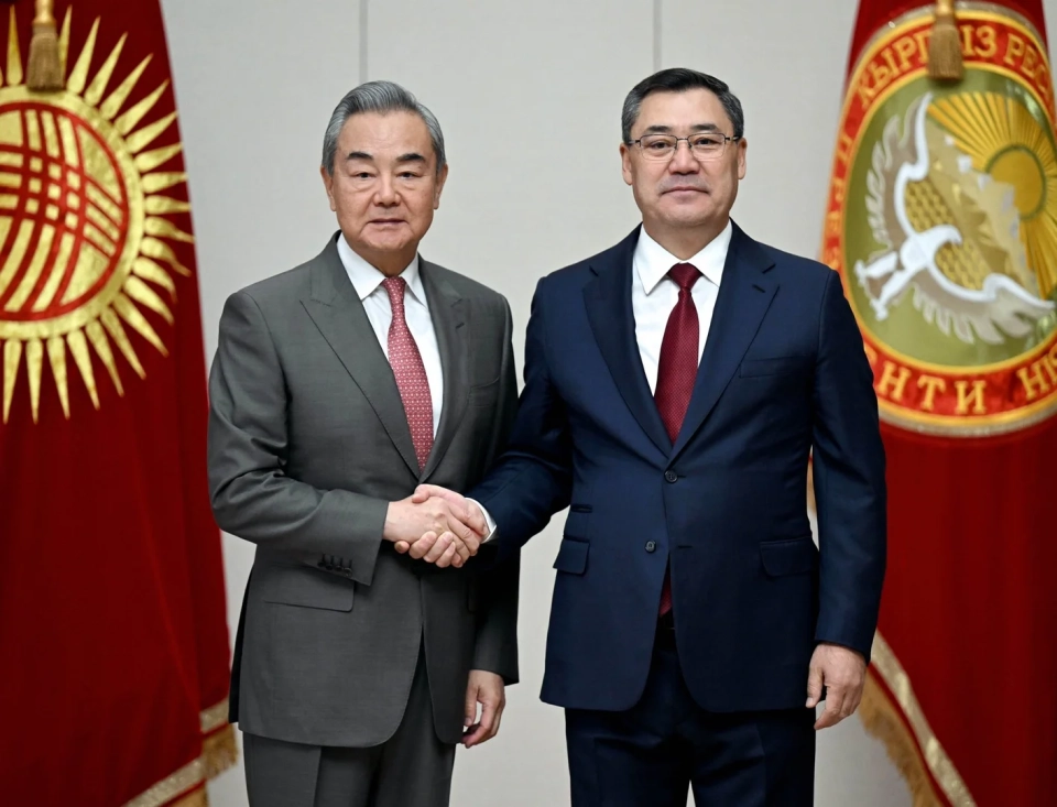 Sadyr Japarov met with China's Foreign Minister Wang Yi