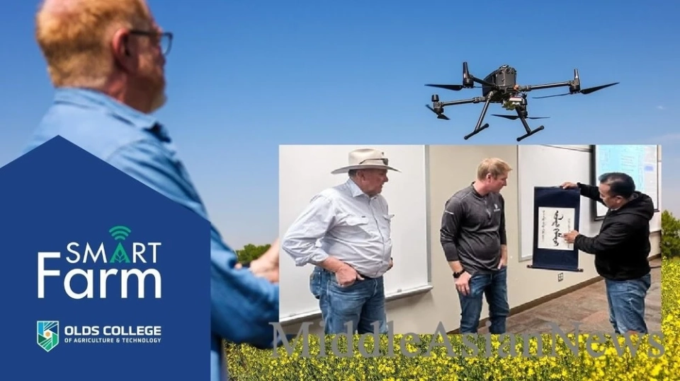 Монголиянын малчылары жана дыйкандары Канададагы Olds College of Agriculture & Technologyнын «акылдуу фермасын» зыярат кылышты