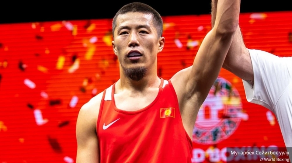 Munarbek Seyitbek Uulu reached the final of the World Boxing Cup in India