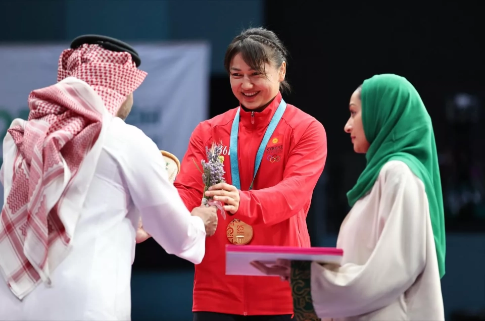 Мээрим Жуманазарова VI Исламдык биримдик оюндарынын жеңүүчүсү болду