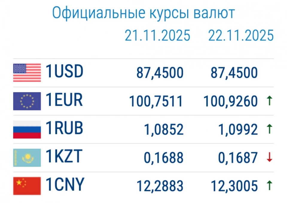 Exchange Rate in Commercial Banks on November 24. Which Currency Has Decreased in Value?