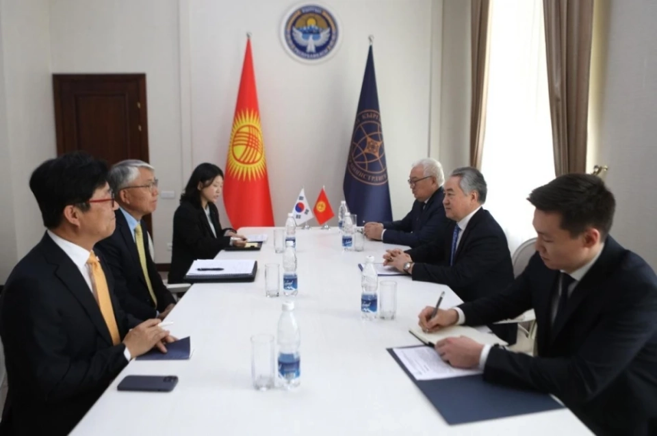 The Ministry of Foreign Affairs of Kyrgyzstan and Korea Agreed on Plans for Bilateral Cooperation