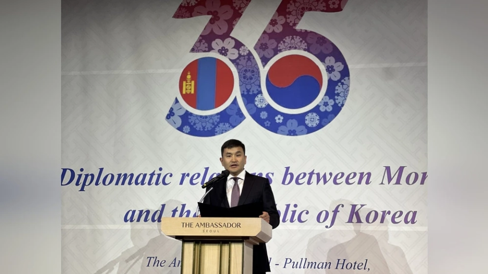 The Embassy of Mongolia Celebrates the 35th Anniversary of Diplomatic Relations with Korea