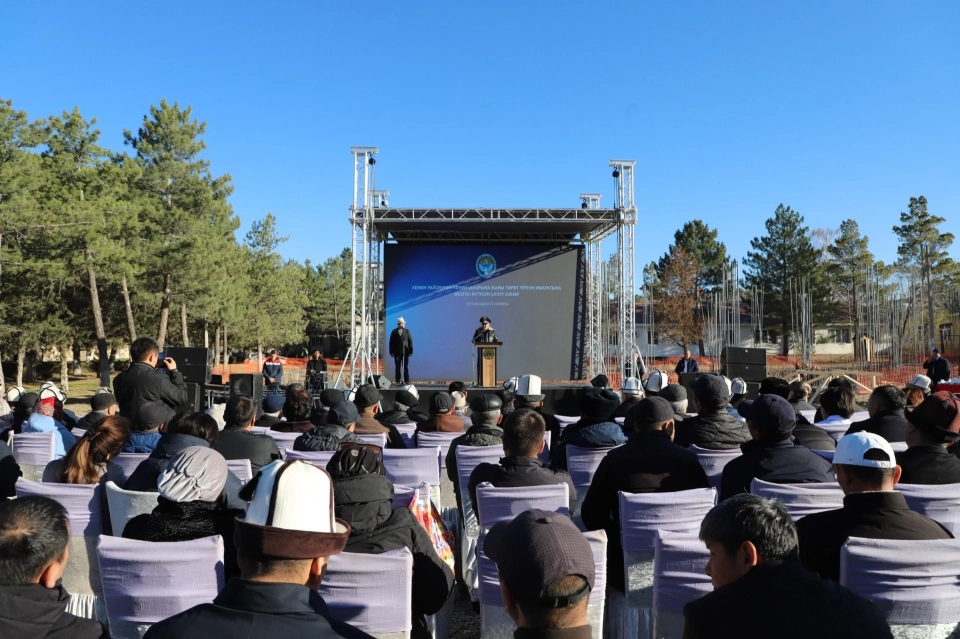 A capsule for the construction of a maternity hospital has been laid in the Kemin district