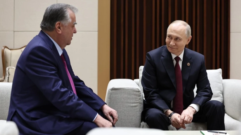 Putin and Rahmon held a bilateral meeting on the sidelines of the CSTO summit in Bishkek