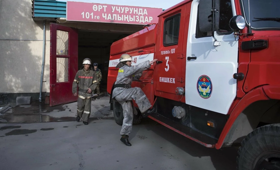 За прошедшие сутки в Кыргызстане произошел 31 пожар
