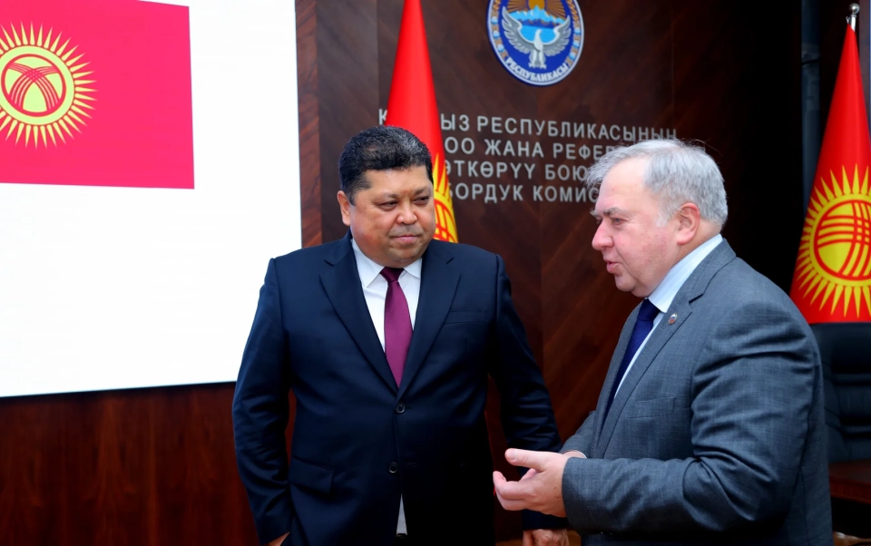 Tynchtyk Shainazarov met with a delegation from the Public Chamber of Russia