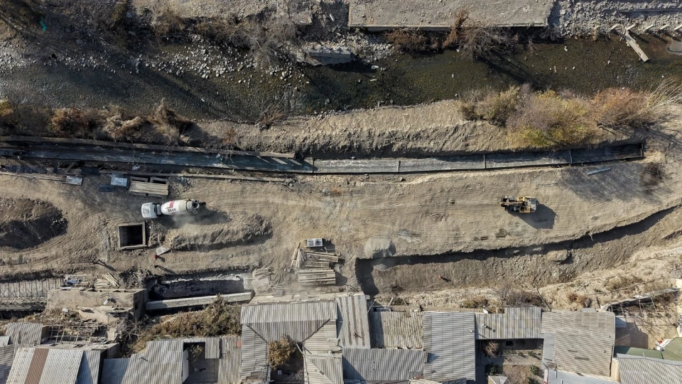 В городе Ош строят муниципальную штрафстоянку на 60 машин