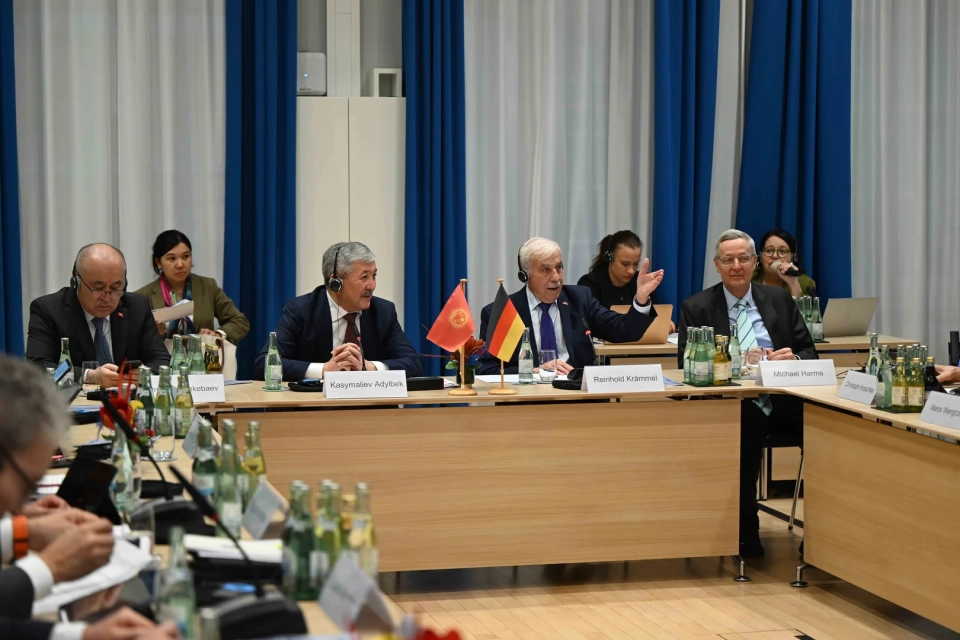 Адылбек Касымалиев завершил рабочий визит в Берлин