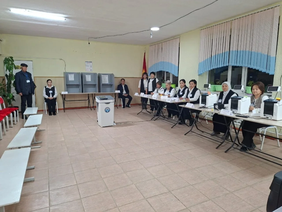 In Naryn Region, 161 polling stations have been opened: voting is taking place actively