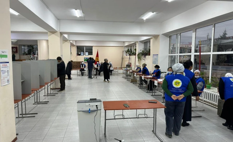 In the Batken region, 25.4% of voters had cast their ballots by 16:00