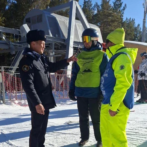 The winter tourist season was officially opened in Karakol