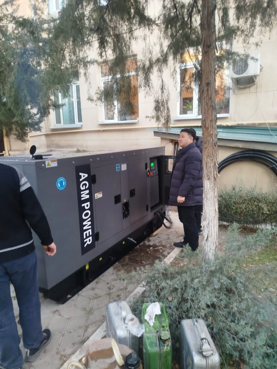 A generator has been installed at the Sanitary and Epidemiological Surveillance Center in Bishkek