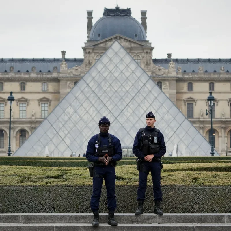 All four suspects in the Louvre robbery have been arrested