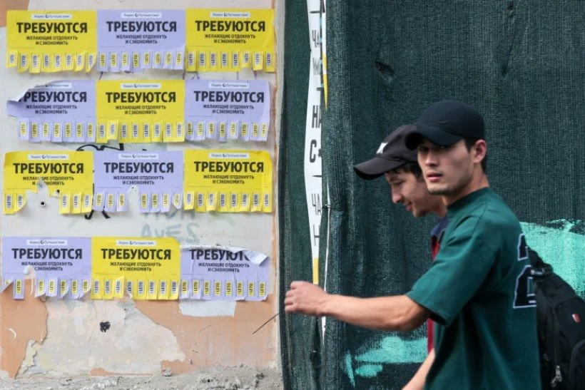 In Moscow, advertisements for hiring only citizens of Kyrgyzstan and Uzbekistan have been banned