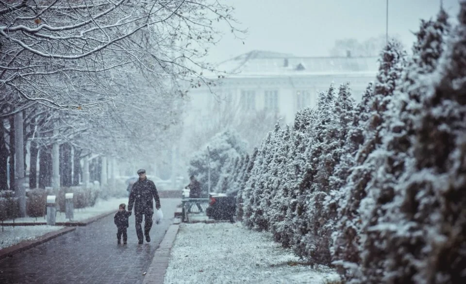 Bishkek will be covered with snow and temperatures will drop to -15