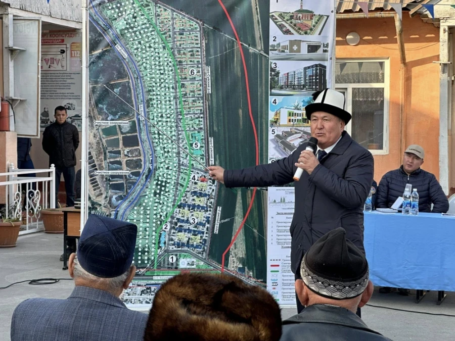 The Mayor of Osh has started the renovation