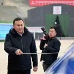 Adylbek Kasymaliev reviewed the progress of construction of the tunnel on the railway section 'China – Kyrgyzstan – Uzbekistan'