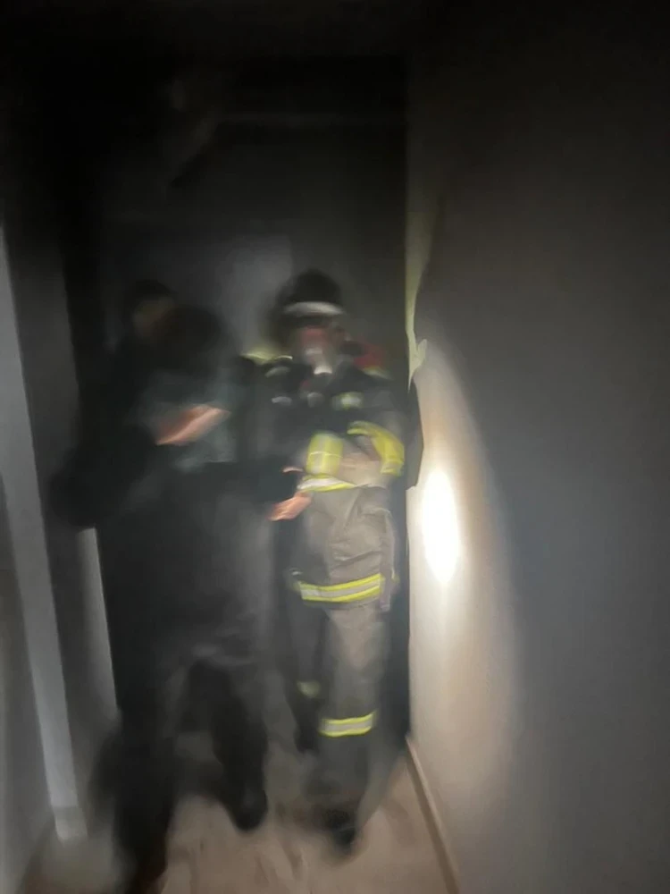 In Bishkek, firefighters rescued three and evacuated 40 residents from a high-rise building