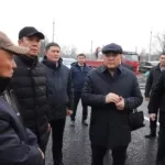 Kamchybek Tashiev demanded the dismantling of road-narrowing structures near TSUM in Bishkek