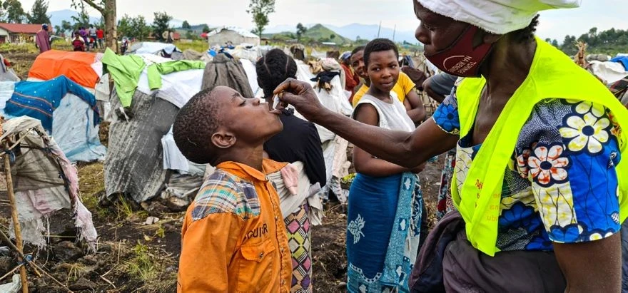 The largest cholera outbreak in 25 years recorded in Congo: children are more frequently affected