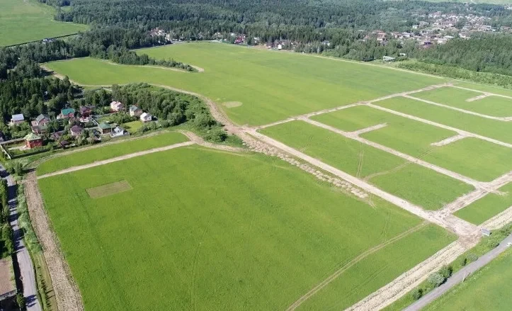 In Osh, agricultural lands are being transformed for the construction of a residential complex.