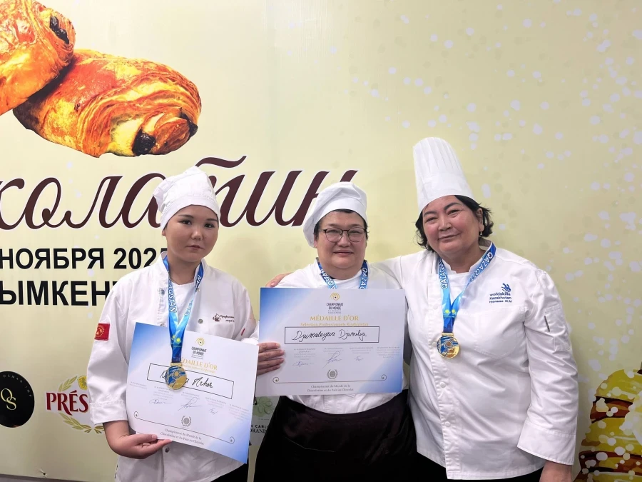 Kyrgyzstani Confectioners Won a Gold Medal at the International Championship in Kazakhstan