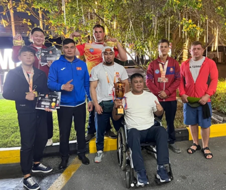 Kyrgyzstanis at the Asian Armwrestling Cup: "You are an example of strength, character, and true sportsmanship!"