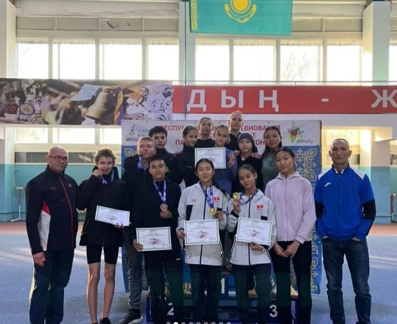 Kyrgyzstan Athletes Won 11 Medals at the Athletics Tournament in Almaty