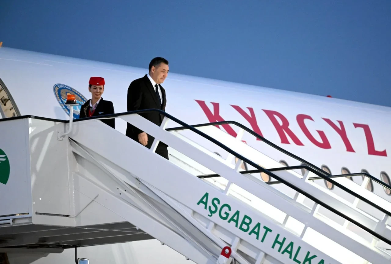 Sadyr Japarov arrived in Ashgabat on a working visit