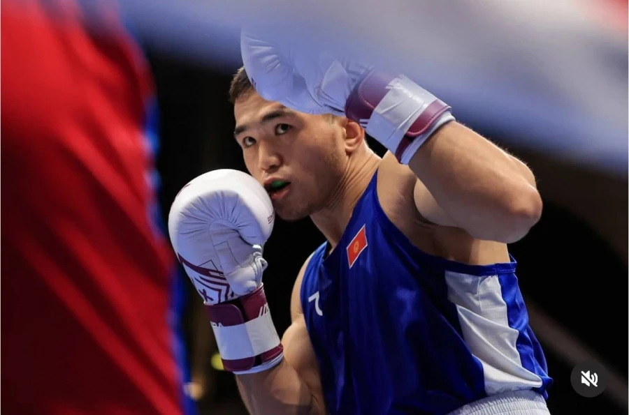 Ikhtiyar Nishonov won bronze at the World Boxing Championship
