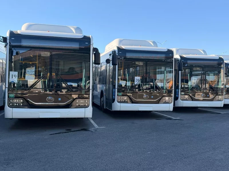95 New Buses Delivered to Bishkek