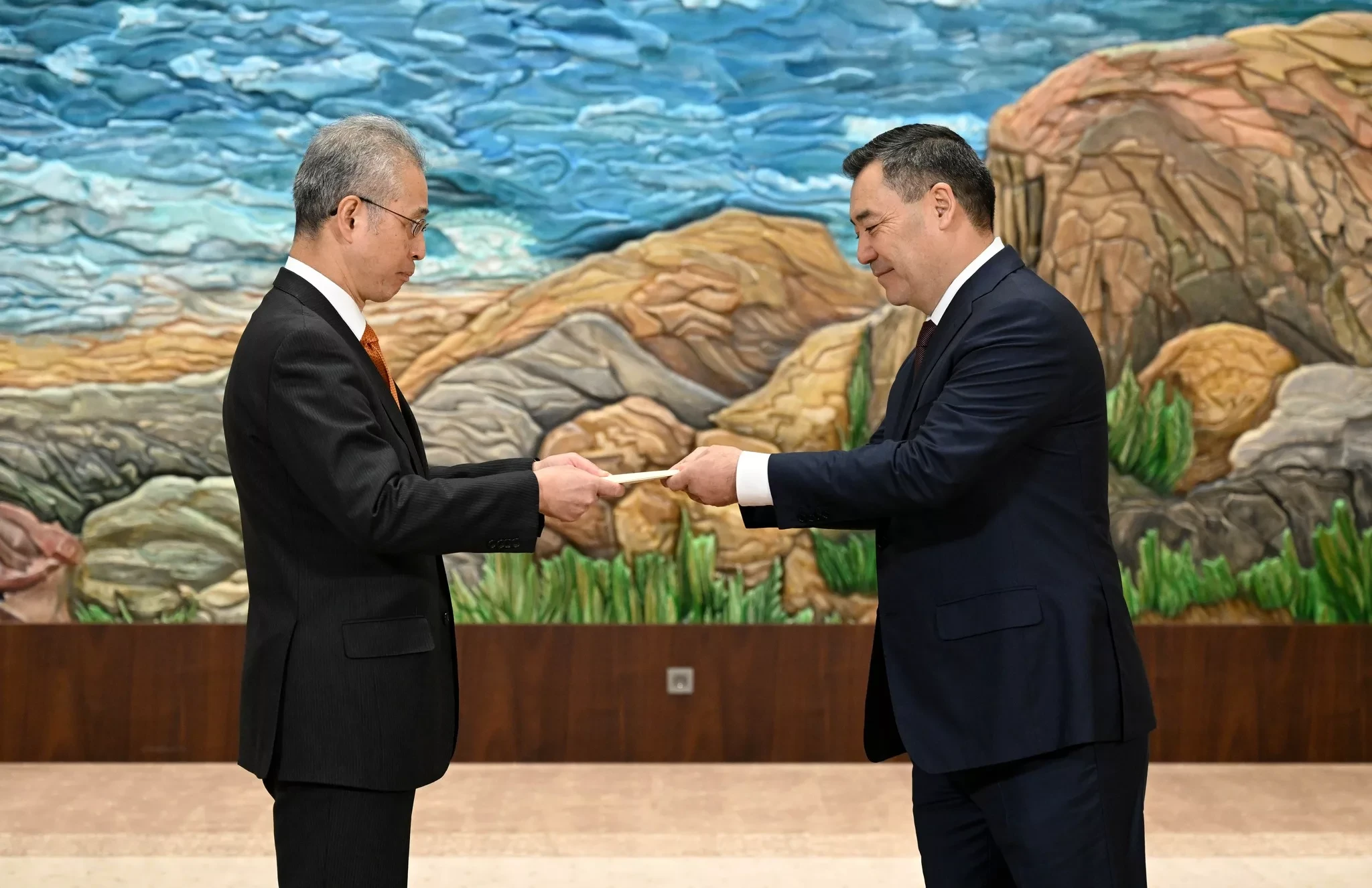 Sadyr Japarov met with the Ambassador of Japan to Kyrgyzstan Ryuichi Hirano