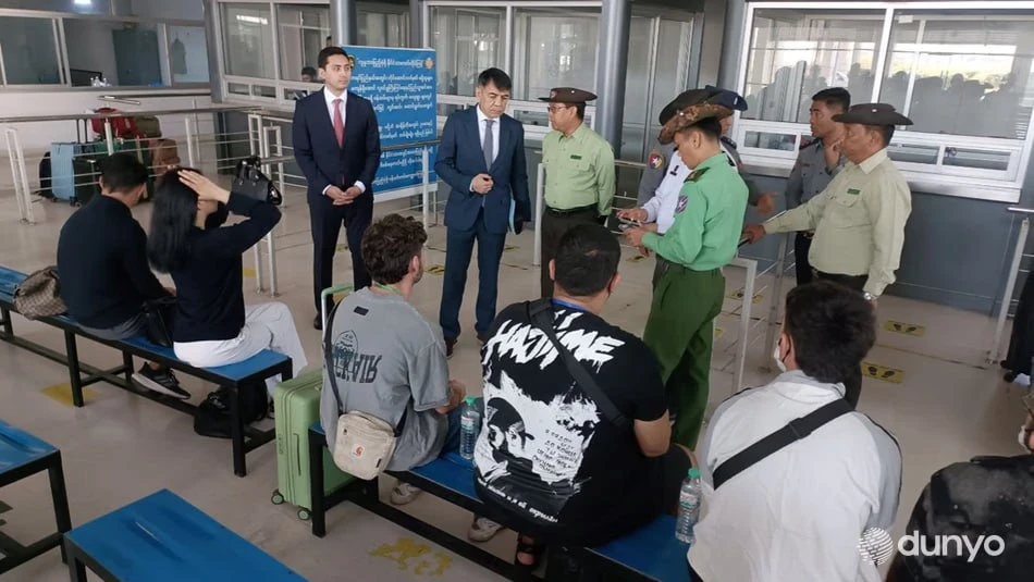 Citizens of Kazakhstan, Kyrgyzstan, and Uzbekistan Freed from Slavery in Myanmar