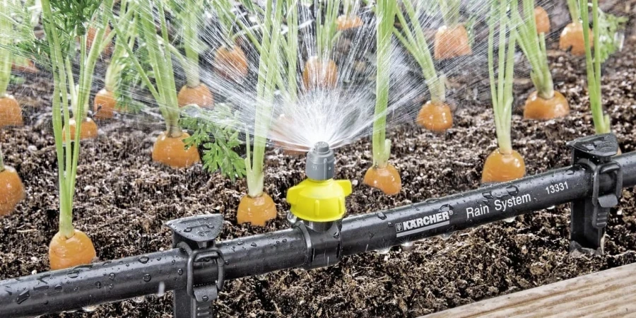 Drip and sprinkler irrigation systems will be installed in Kyrgyzstan