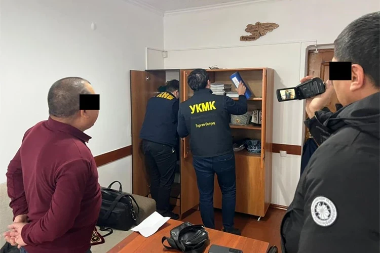 The GKNB detained the head of the Ministry of Internal Affairs Security Service.