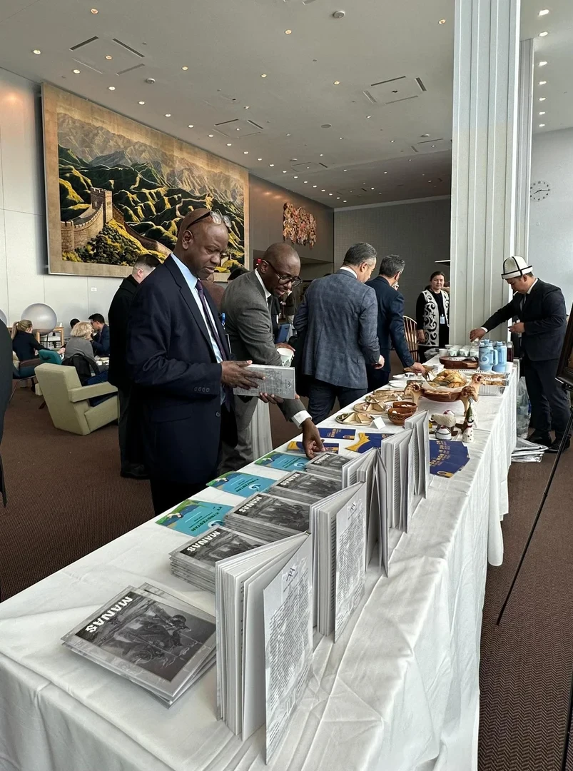 In New York, the 30th anniversary of the UN resolution dedicated to the epic 'Manas' was celebrated