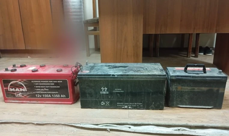 The suspect in a series of battery thefts from cars was detained in Bishkek