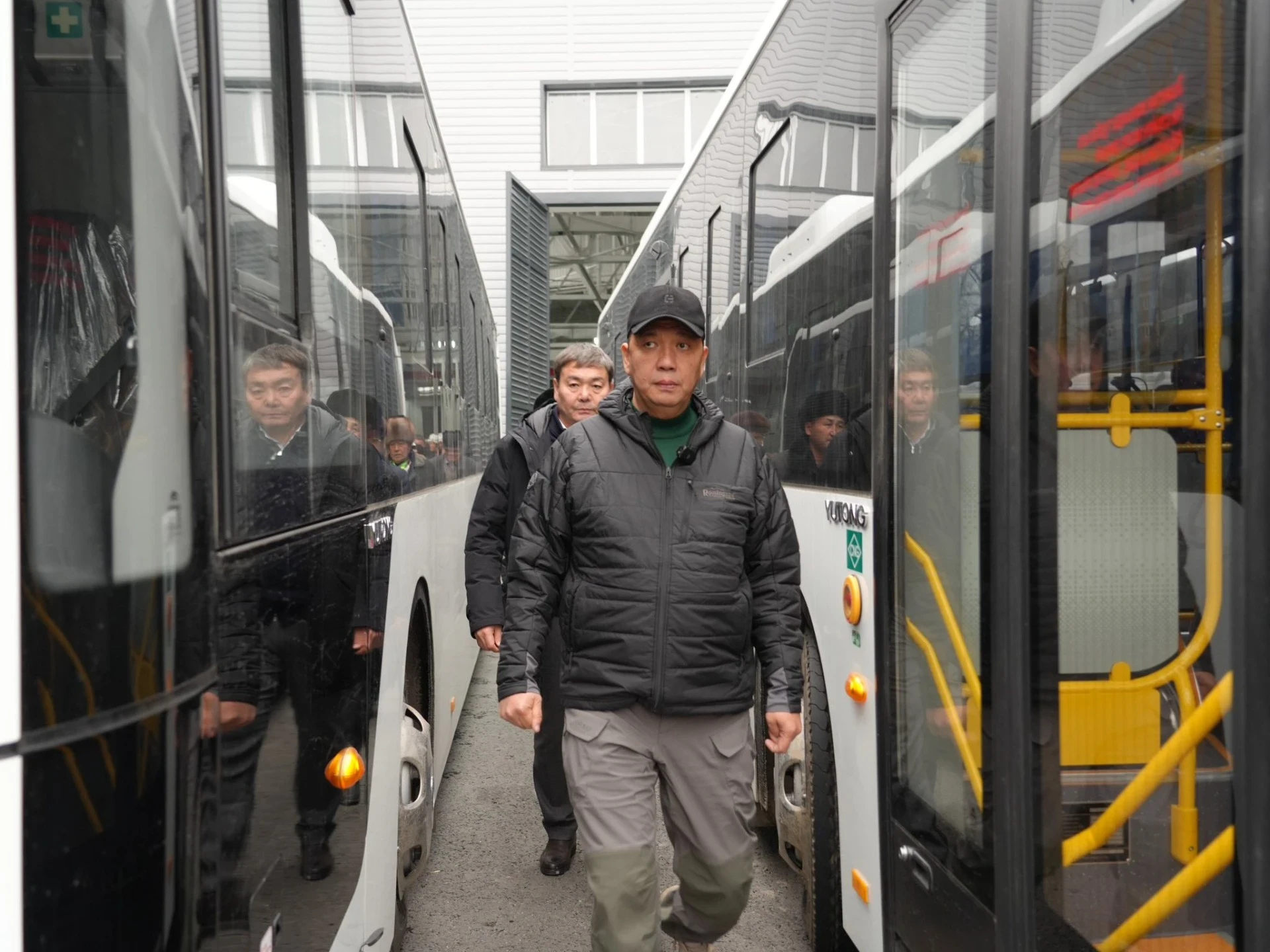 In Bishkek, Depot No. 1 has reopened after reconstruction. It will service electric buses.