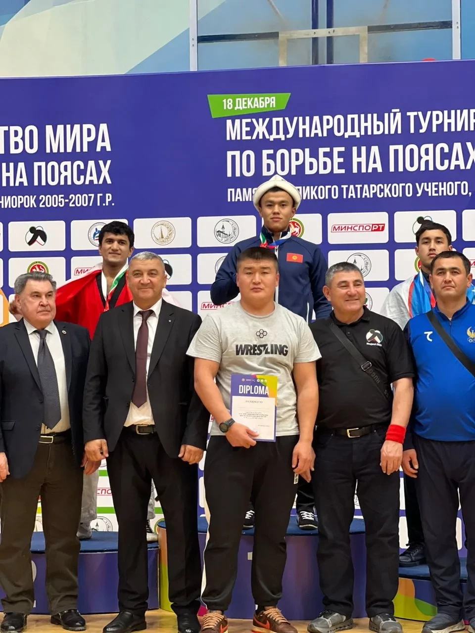 Kyrgyz Wrestlers Won Prize Places at the World Belt Wrestling Championship