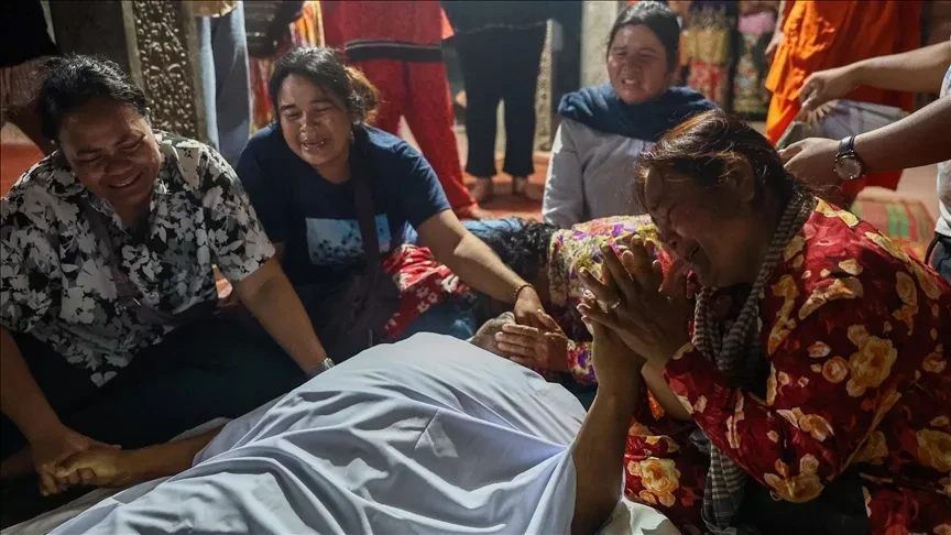 As a result of clashes between Cambodia and Thailand, 39 people have died