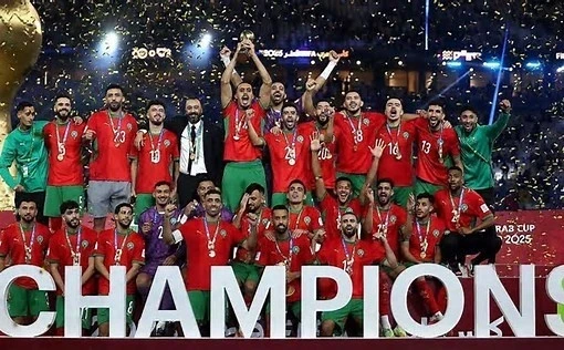 The Moroccan national team became the winner of the Arab Nations Cup
