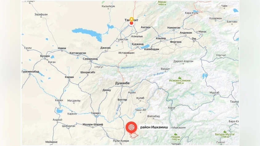 Узбекистанда Афганистанда болгон жер титирөөнү сезишти