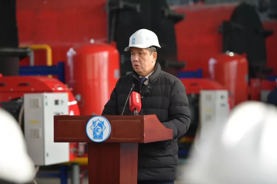 A Boiler House "Bishkekselmash" Opened in Bishkek