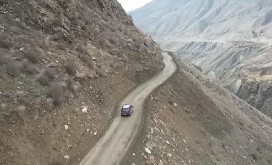 In the village of Zardaly, the construction of the road has been completed